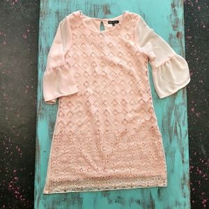 Girls Easter  dress 14 worn once light pink